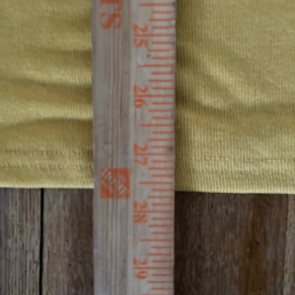 Listicle Women’s Off Shoulder Cold Shoulder Sweater Top Large Golden Yellow NWT - Picture 9 of 9